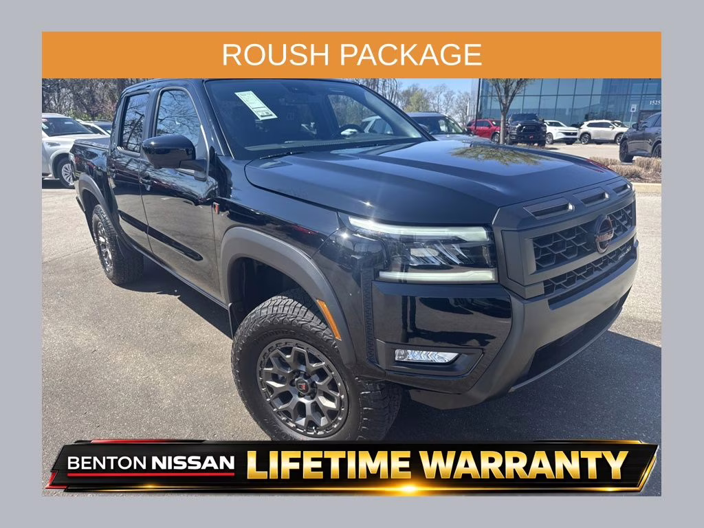 2026 Super Black Nissan Frontier PRO-4X 4X4 Truck