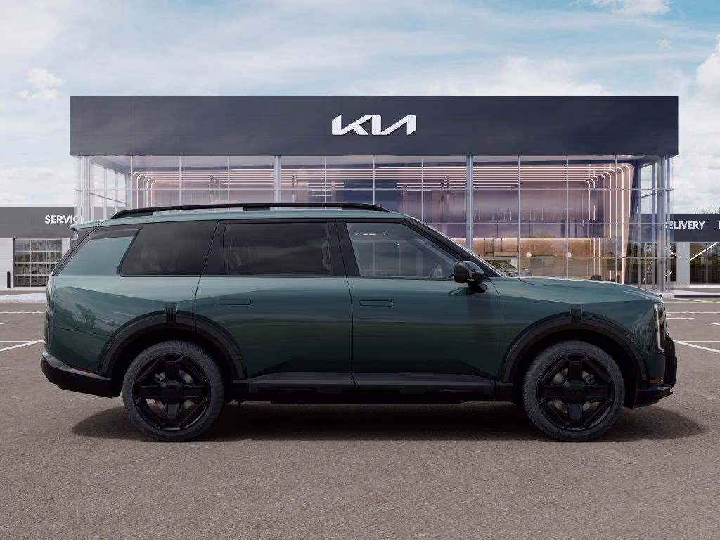 2027 Black Jade Green Kia Telluride X-Line EX AWD SUV