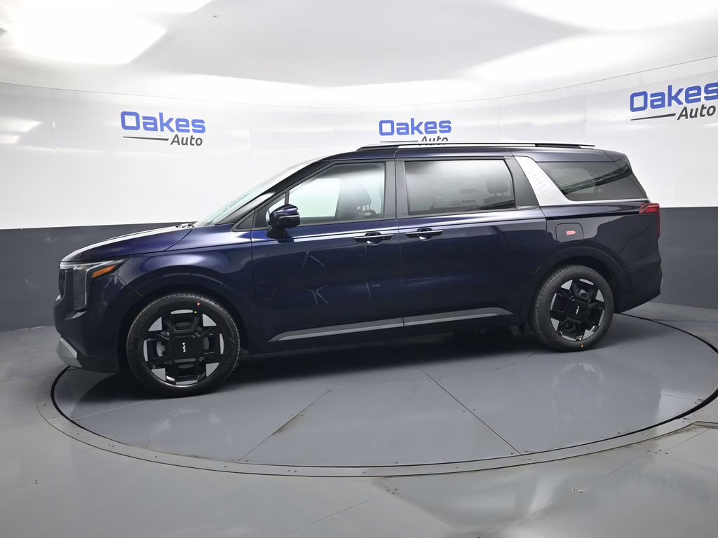 2026 Deep Chroma Blue Kia Carnival EX FWD Van