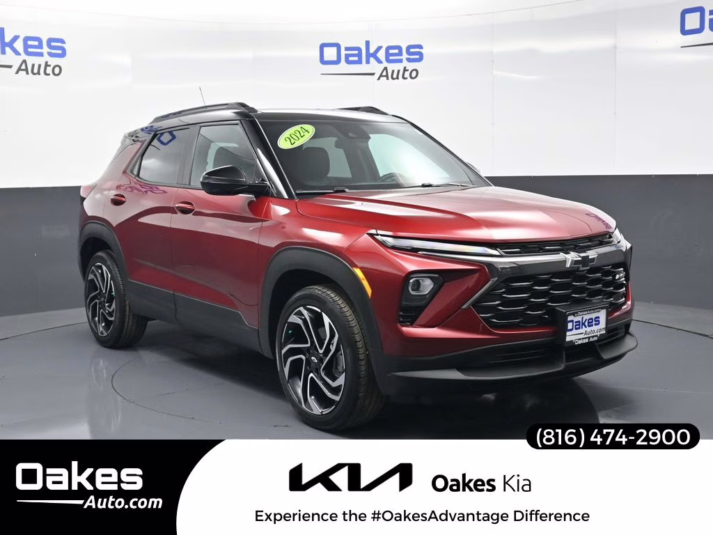 2024 Crimson Metallic Chevrolet Trailblazer RS AWD SUV