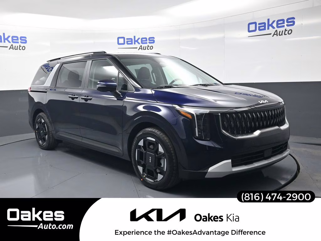 2026 Deep Chroma Blue Kia Carnival EX FWD Van