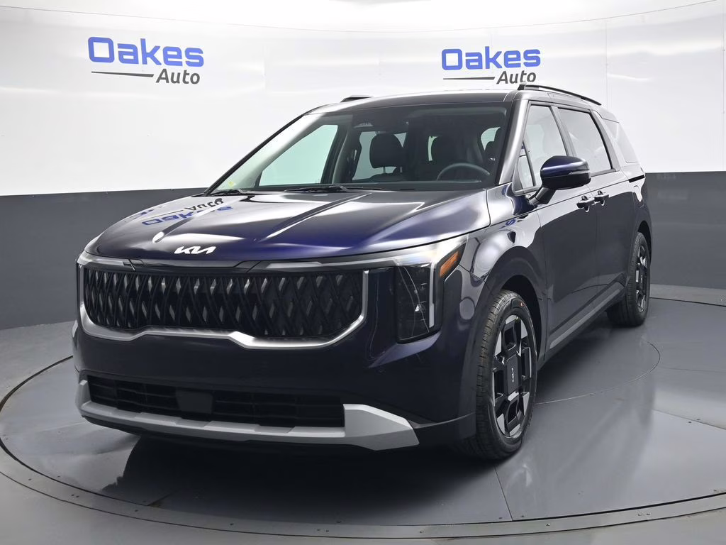 2026 Deep Chroma Blue Kia Carnival EX FWD Van