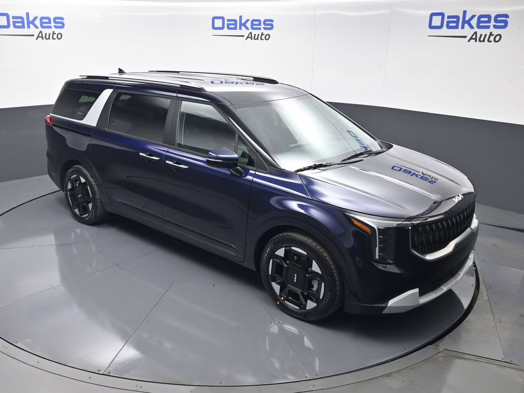 2026 Deep Chroma Blue Kia Carnival EX FWD Van