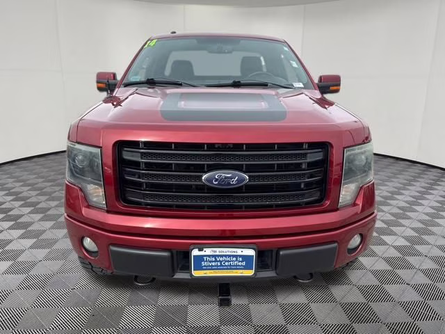 2014 Ruby Red Metallic Tinted Clearcoat Ford F-150 FX4 4X4 Truck