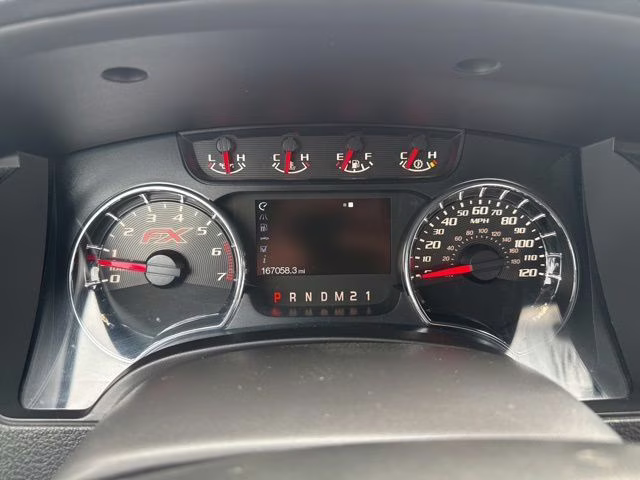 2014 Ruby Red Metallic Tinted Clearcoat Ford F-150 FX4 4X4 Truck