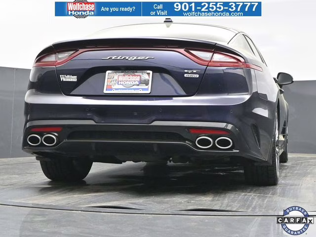 2020 Deep Chroma Blue Kia Stinger GT AWD Sedan