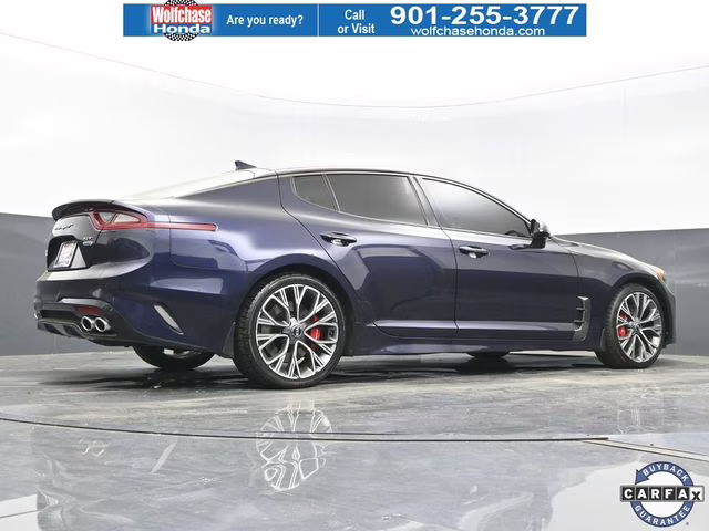 2020 Deep Chroma Blue Kia Stinger GT AWD Sedan