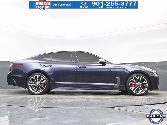 2020 Deep Chroma Blue Kia Stinger GT AWD Sedan