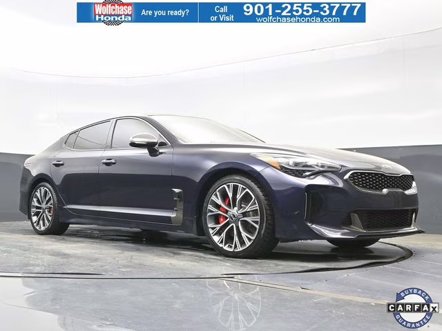 2020 Deep Chroma Blue Kia Stinger GT AWD Sedan