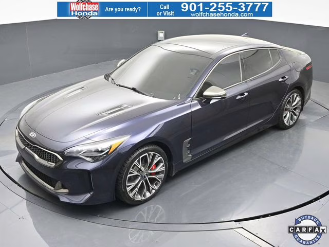 2020 Deep Chroma Blue Kia Stinger GT AWD Sedan
