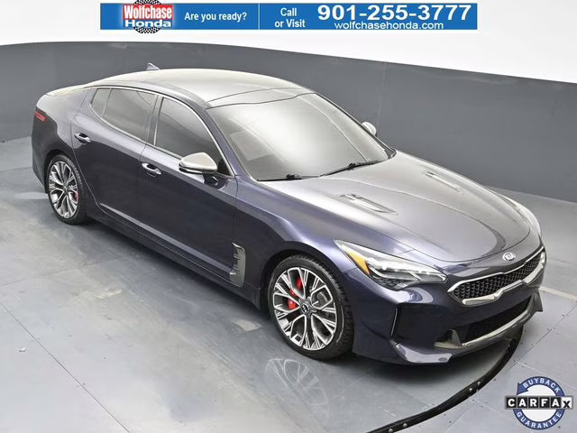 2020 Deep Chroma Blue Kia Stinger GT AWD Sedan