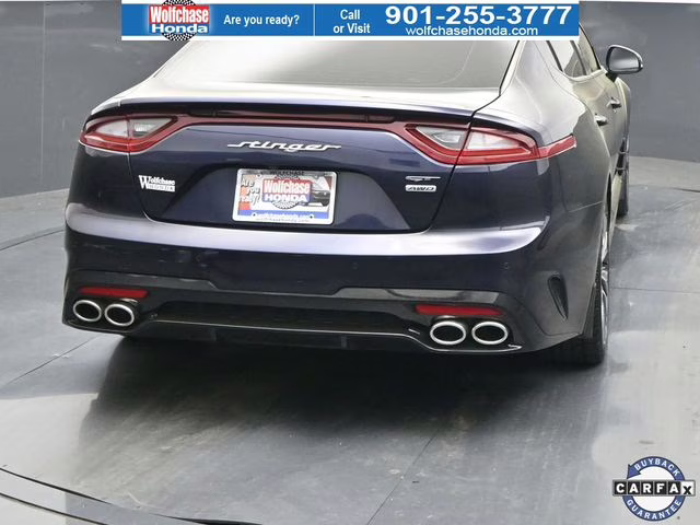 2020 Deep Chroma Blue Kia Stinger GT AWD Sedan