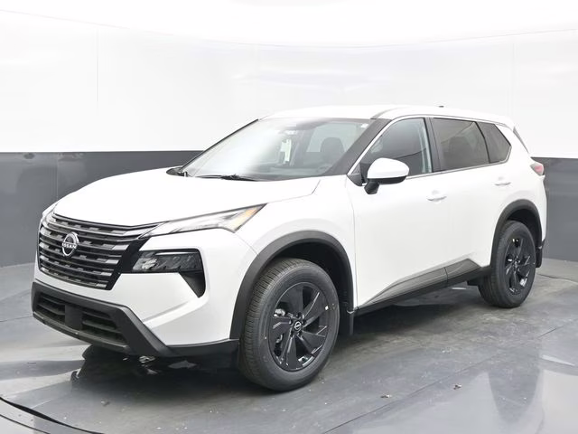 2026 Everest White Pearl Tricoat Nissan Rogue SV FWD SUV