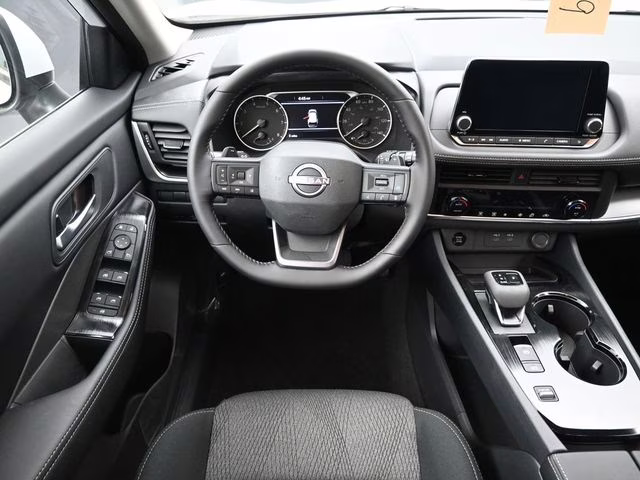 2026 Everest White Pearl Tricoat Nissan Rogue SV FWD SUV