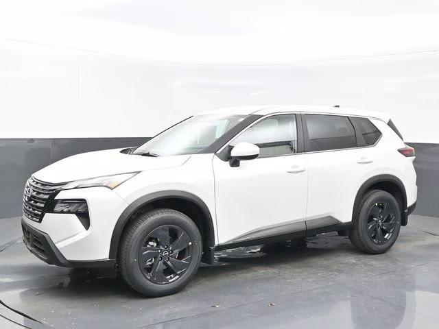 2026 Everest White Pearl Tricoat Nissan Rogue SV FWD SUV