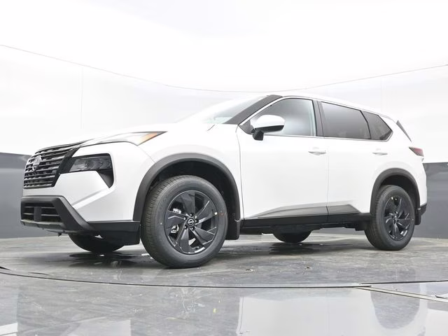 2026 Everest White Pearl Tricoat Nissan Rogue SV FWD SUV