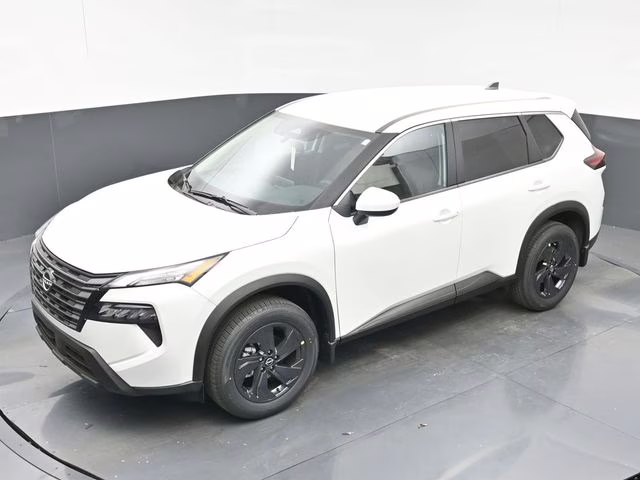 2026 Everest White Pearl Tricoat Nissan Rogue SV FWD SUV