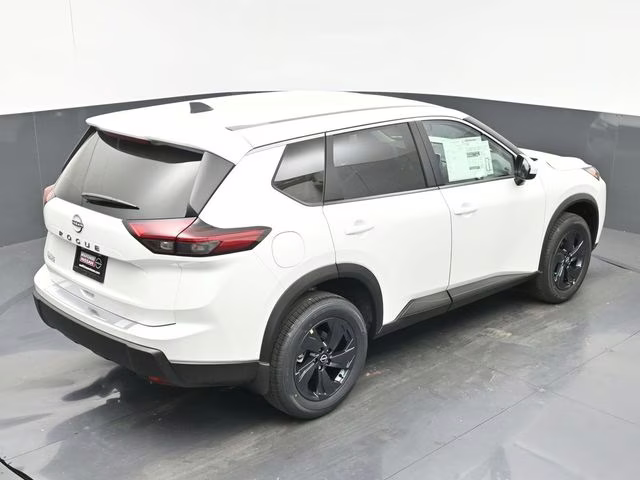 2026 Everest White Pearl Tricoat Nissan Rogue SV FWD SUV