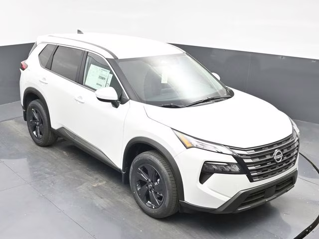 2026 Everest White Pearl Tricoat Nissan Rogue SV FWD SUV