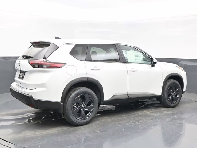 2026 Everest White Pearl Tricoat Nissan Rogue SV FWD SUV