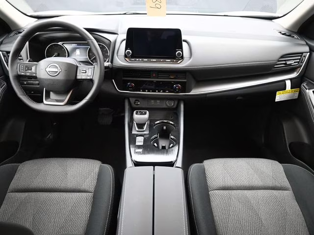 2026 Everest White Pearl Tricoat Nissan Rogue SV FWD SUV