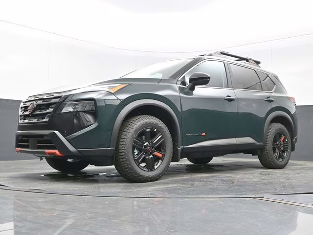 2026 Obsidian Green Nissan Rogue Rock Creek AWD SUV
