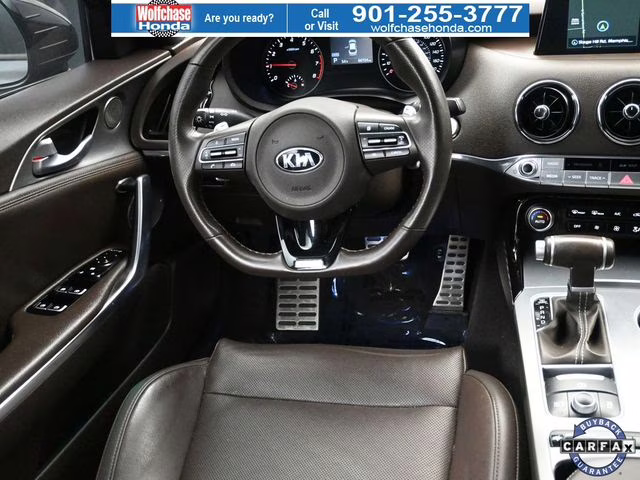 2020 Deep Chroma Blue Kia Stinger GT AWD Sedan