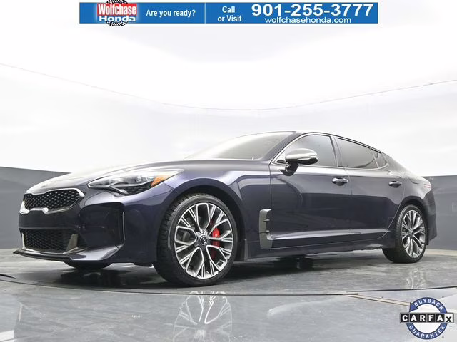 2020 Deep Chroma Blue Kia Stinger GT AWD Sedan