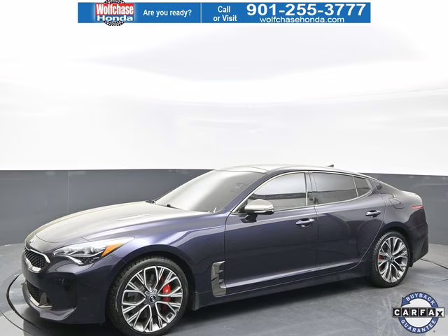 2020 Deep Chroma Blue Kia Stinger GT AWD Sedan
