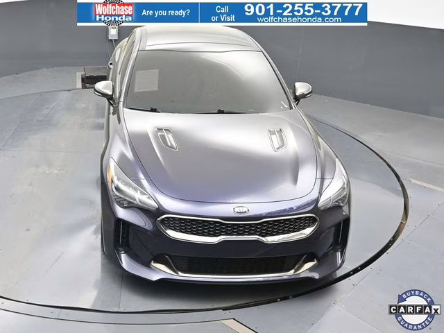 2020 Deep Chroma Blue Kia Stinger GT AWD Sedan