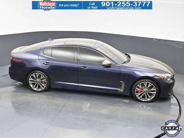 2020 Deep Chroma Blue Kia Stinger GT AWD Sedan