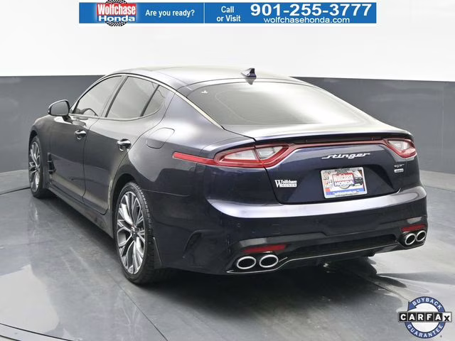 2020 Deep Chroma Blue Kia Stinger GT AWD Sedan