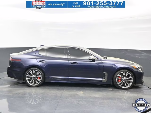 2020 Deep Chroma Blue Kia Stinger GT AWD Sedan