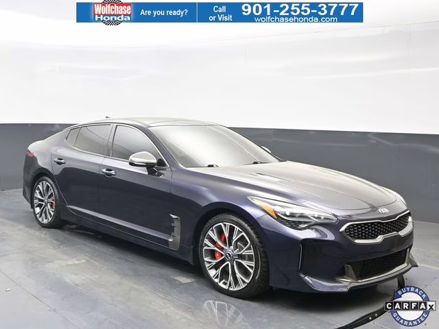 2020 Deep Chroma Blue Kia Stinger GT AWD Sedan