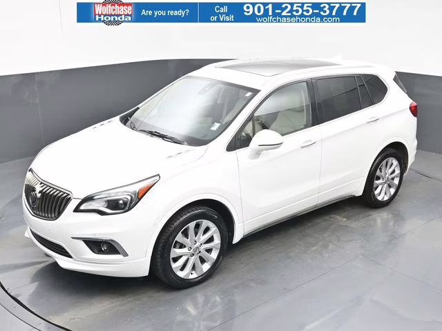 2017 Summit White Buick Envision Premium II AWD SUV