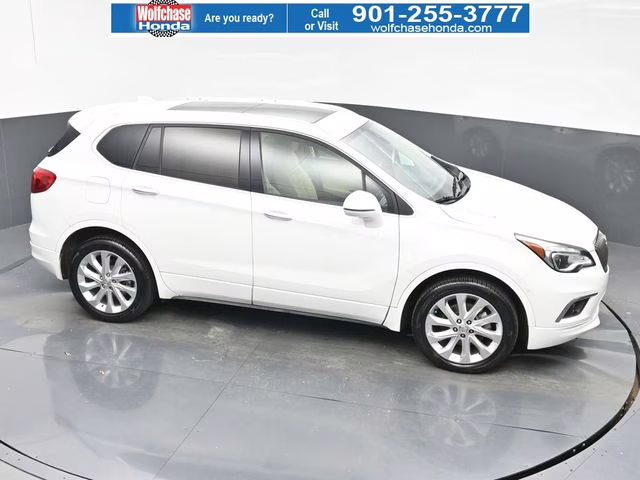 2017 Summit White Buick Envision Premium II AWD SUV