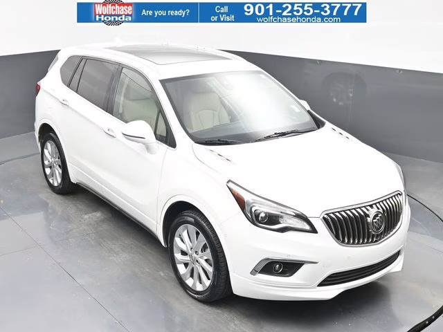 2017 Summit White Buick Envision Premium II AWD SUV