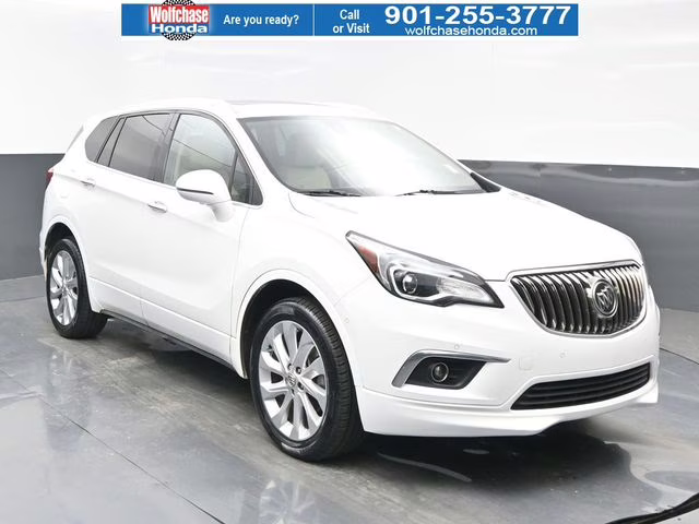 2017 Summit White Buick Envision Premium II AWD SUV