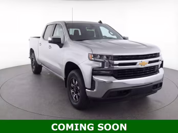 2020 Silver Ice Metallic Chevrolet Silverado 1500 LT 4X4 Truck