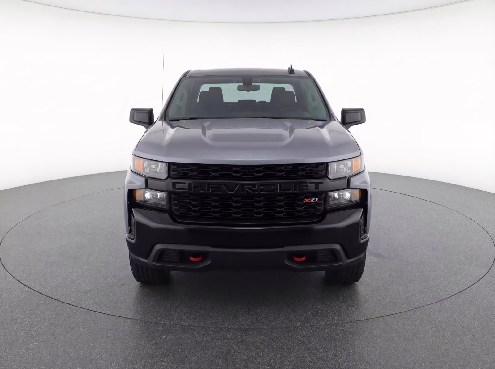 2022 Satin Steel Metallic Chevrolet Silverado 1500 LTD Custom Trail Boss 4X4 Truck