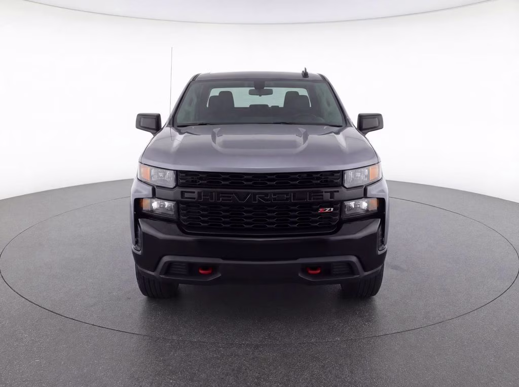 2022 Satin Steel Metallic Chevrolet Silverado 1500 LTD Custom Trail Boss 4X4 Truck