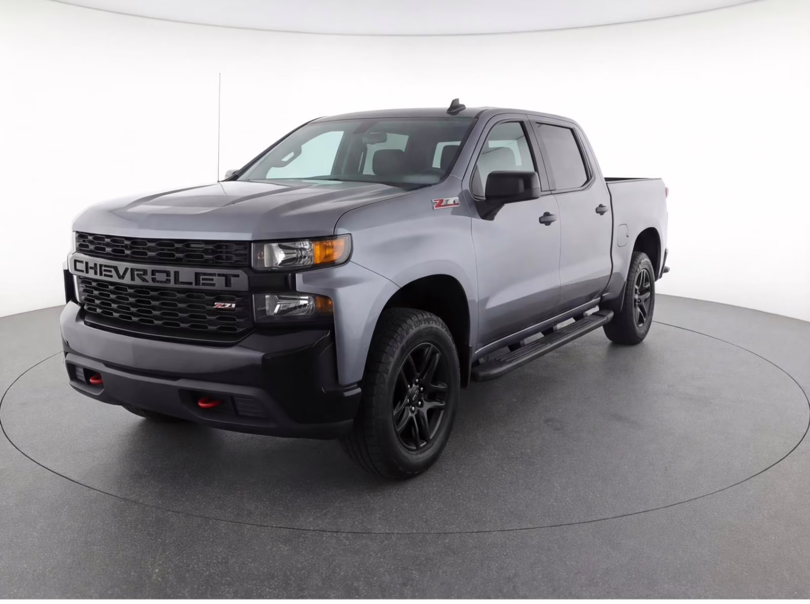 2022 Satin Steel Metallic Chevrolet Silverado 1500 LTD Custom Trail Boss 4X4 Truck