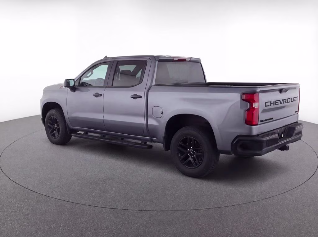 2022 Satin Steel Metallic Chevrolet Silverado 1500 LTD Custom Trail Boss 4X4 Truck