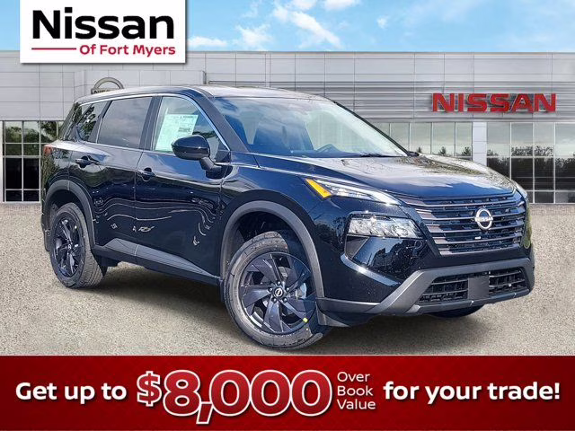 2026 Super Black Nissan Rogue SV FWD SUV
