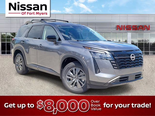 2026 Gun Metallic Nissan Pathfinder SV FWD SUV