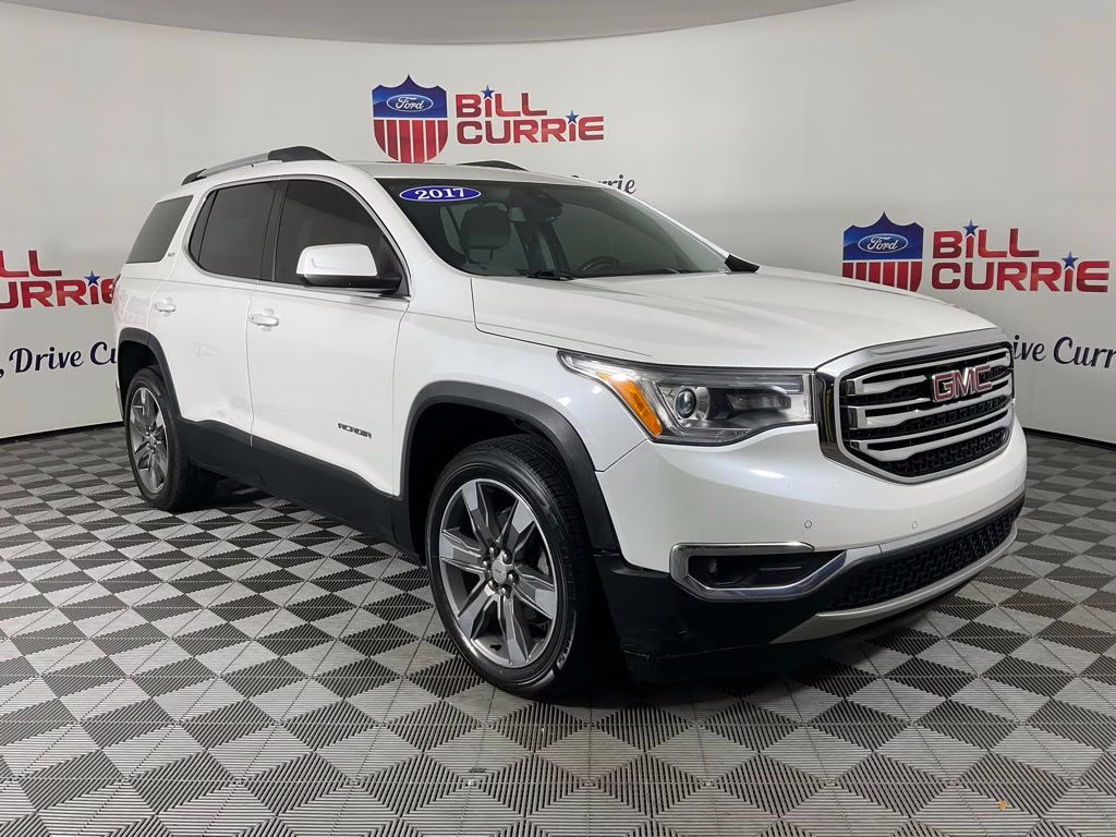 2017 White Frost GMC Acadia SLT-2 FWD SUV