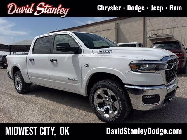 2026 Bright White Clearcoat Ram 1500 Big Horn/Lone Star 4X4 Truck