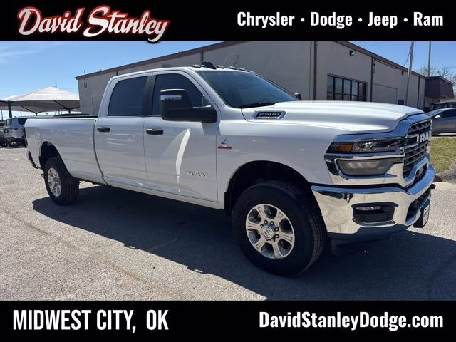 2026 Bright White Clearcoat Ram 2500 Big Horn 4X4 Truck