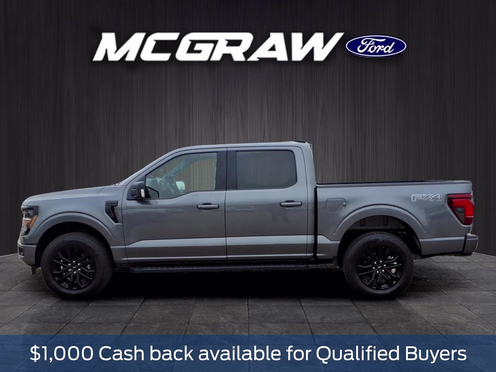 2026 Gray Metallic Ford F-150 XLT 4X4 Truck