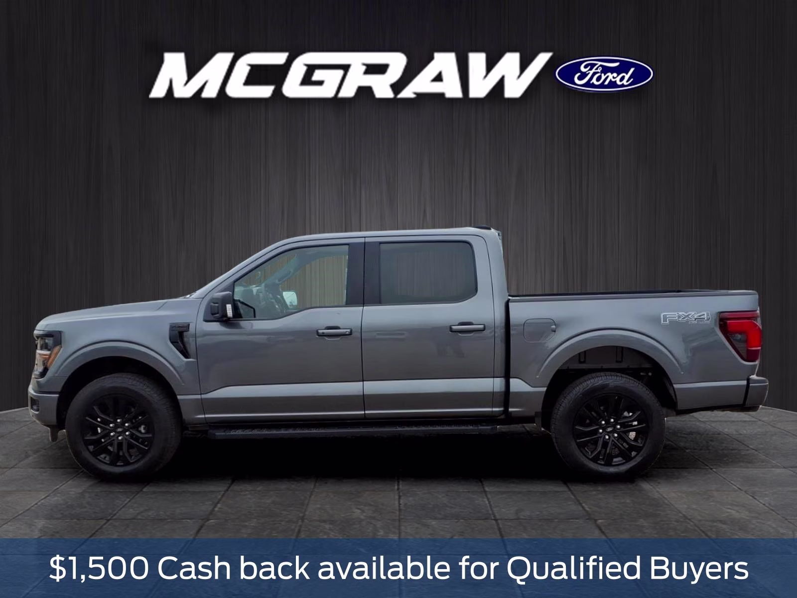 2026 Gray Metallic Ford F-150 XLT 4X4 Truck
